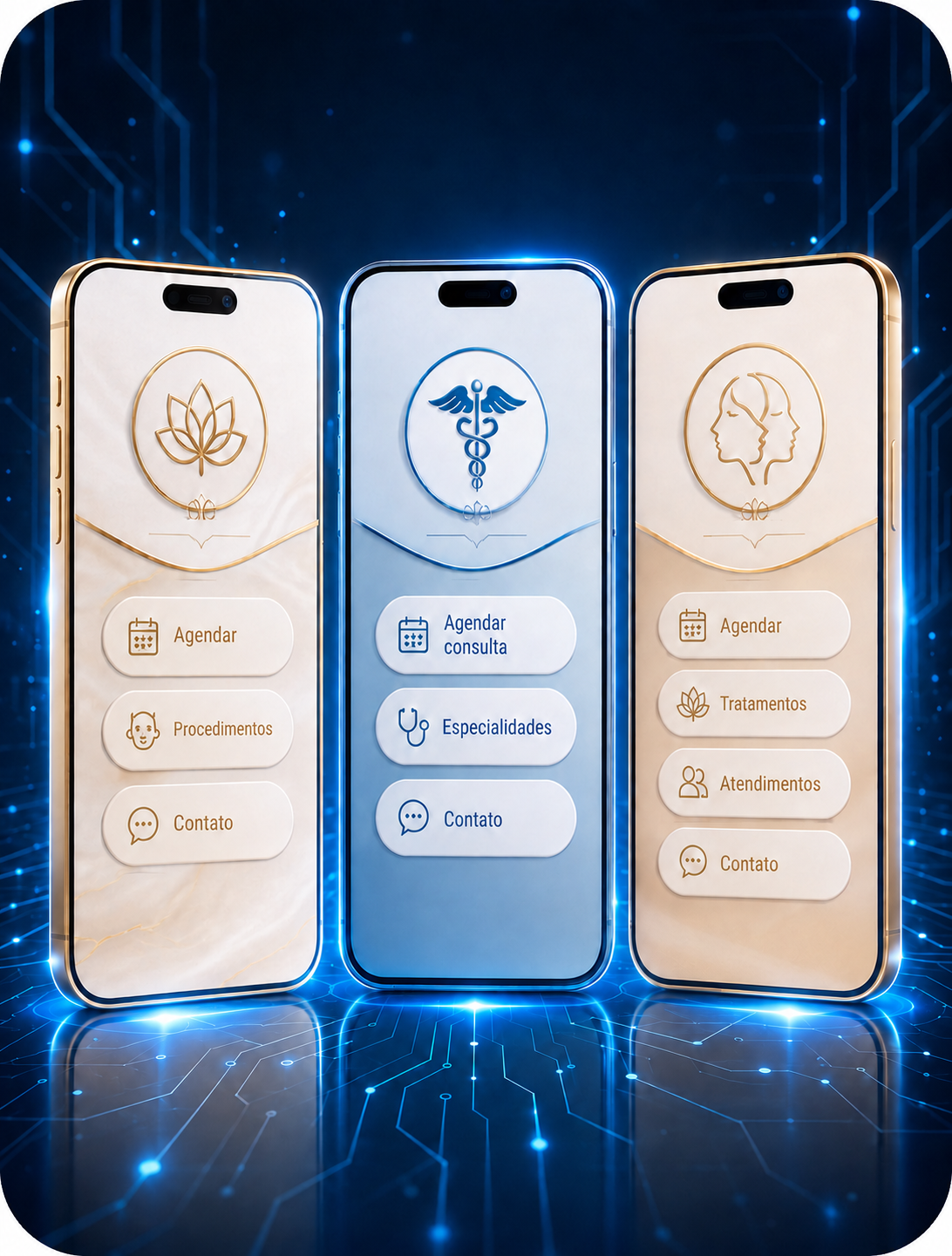 Biosite Premium em um Smartphone