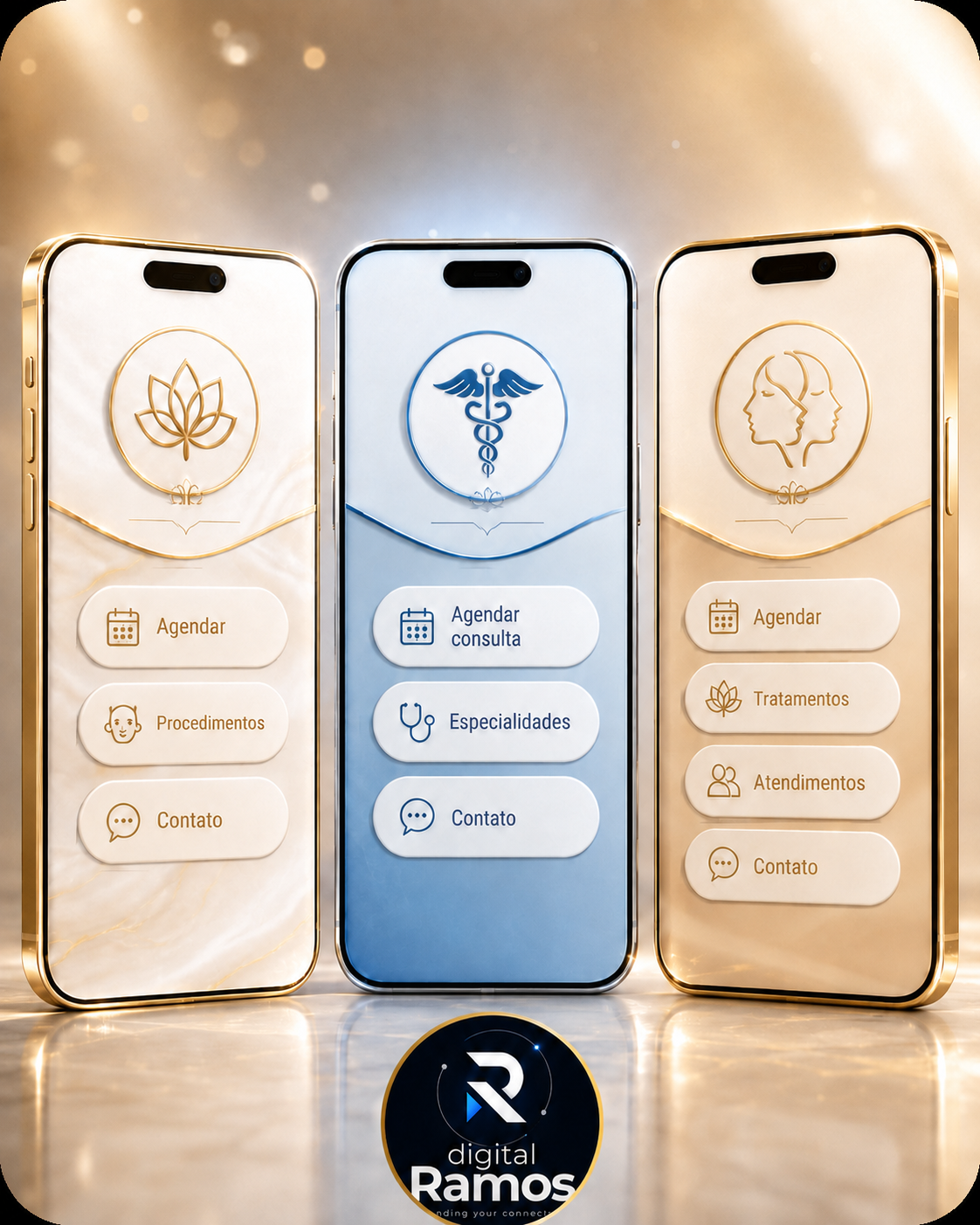 Biosite Premium em um Smartphone